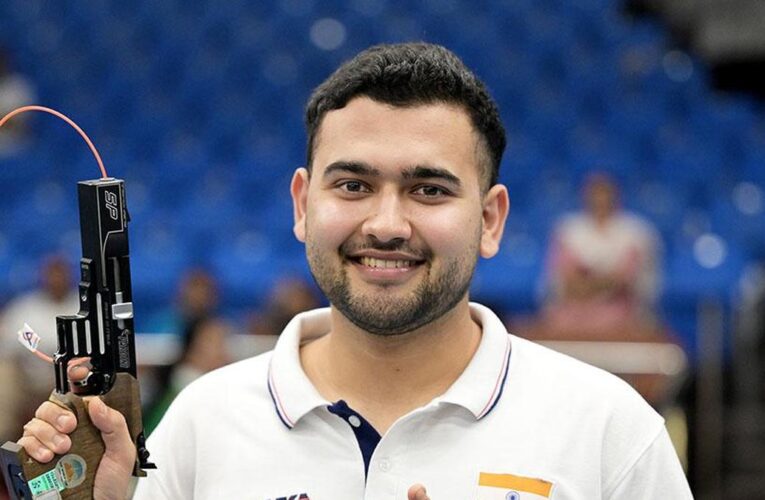 ISSF World Championships: India’s Anish Bhanwala wins bronze men’s 25m rapid fire pistol