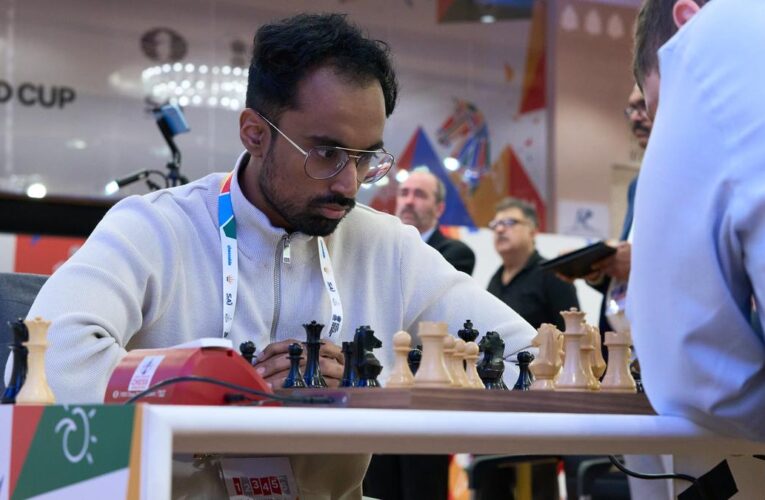 Chess World Cup, Round 3: Karthik moves to next round, Vidit loses in tie-breakers