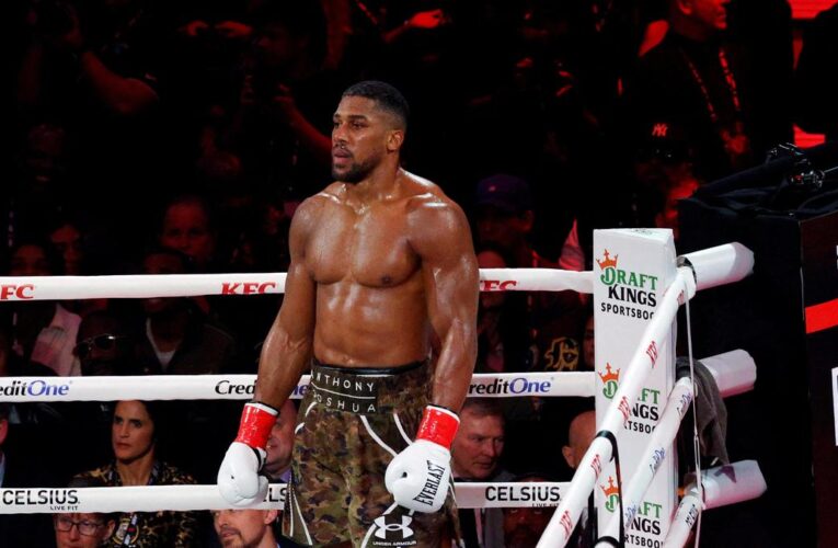 Former heavyweight champion Anthony Joshua involved in a car accident in Nigeria