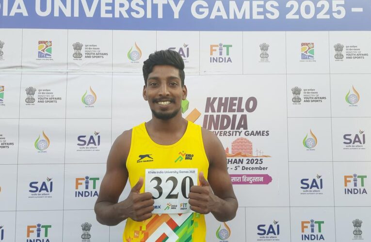 Khelo India University Games — Finding his lane: The quiet rise of Shintomon C.B.