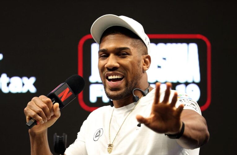 Anthony Joshua vs Jake Paul: I’m the saviour of boxing, says Joshua