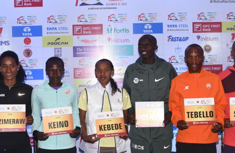 Simbu, Cheptegei and Kedebe to compete for a steeper challenge in Tata Steel 25K in Kolkata