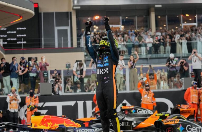 Lando Norris wins F1 Drivers’ Championship 2025 after finishing third in Abu Dhabi Grand Prix