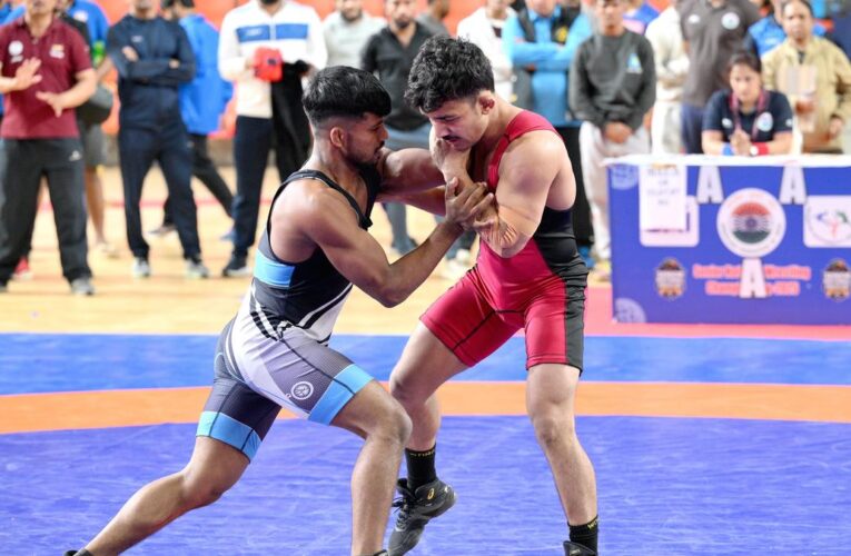 National Wrestling Championships 2025: Lalit stuns More to defend gold; Railway clinches team title