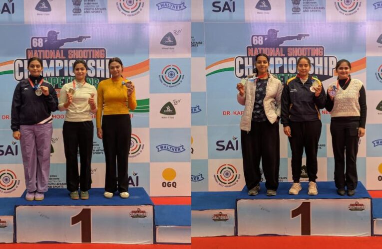 Indian sports wrap, December 15: Manu Bhaker, Simranpreet Brar strike gold at Nationals