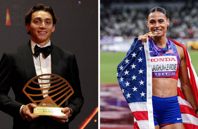Duplantis, McLaughlin-Levrone named World Athletes of the Year