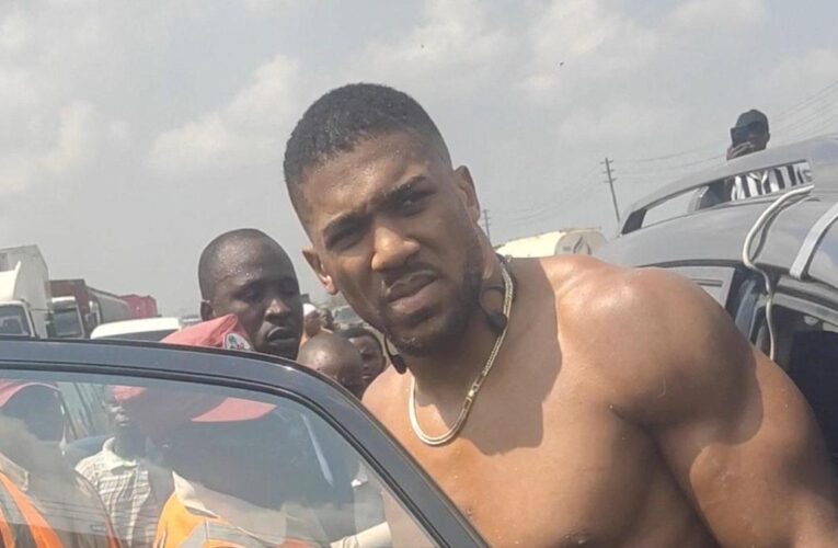 Anthony Joshua pays tribute to his friends who died in Nigeria car crash