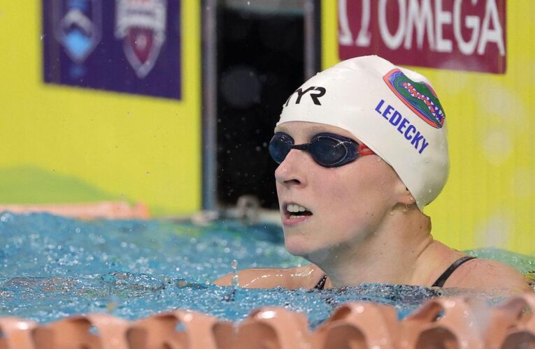 Katie Ledecky posts second-fastest 1500m free time ever in Pro Swim win