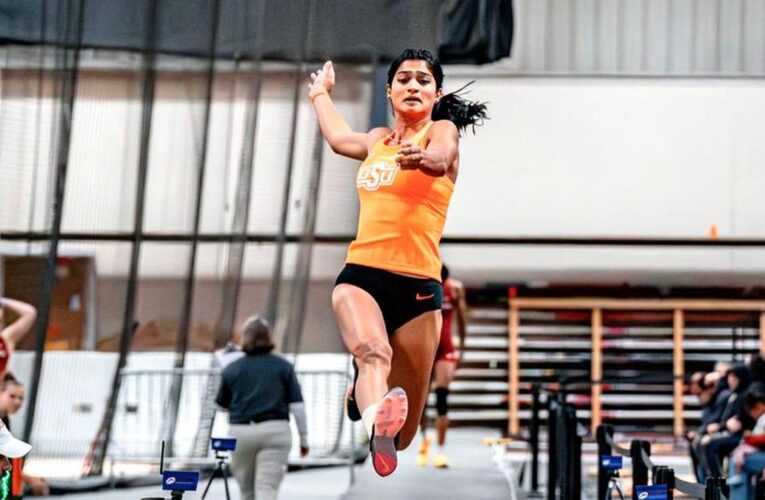 Pavana steps out of her mother’s shadow, leaps into the record books