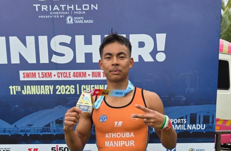 Chennai 5i50 Triathlon: Indian athletes dominate in weather-marred event