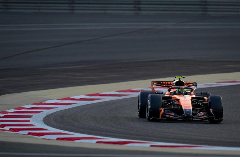 F1 testing: Norris fastest on Day 1 in Bahrain; Verstappen catches the eye