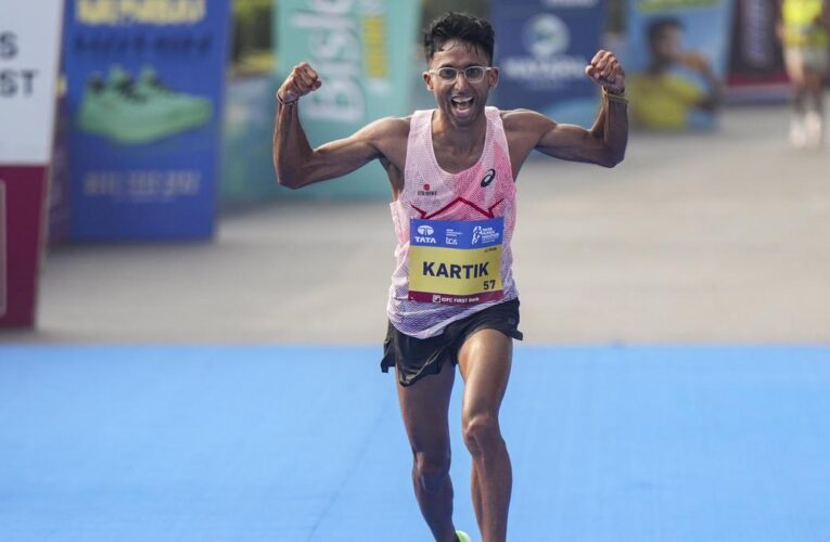 Karkera, Nirmaben win New Delhi Marathon, three runners attain Asian Games qualifying mark