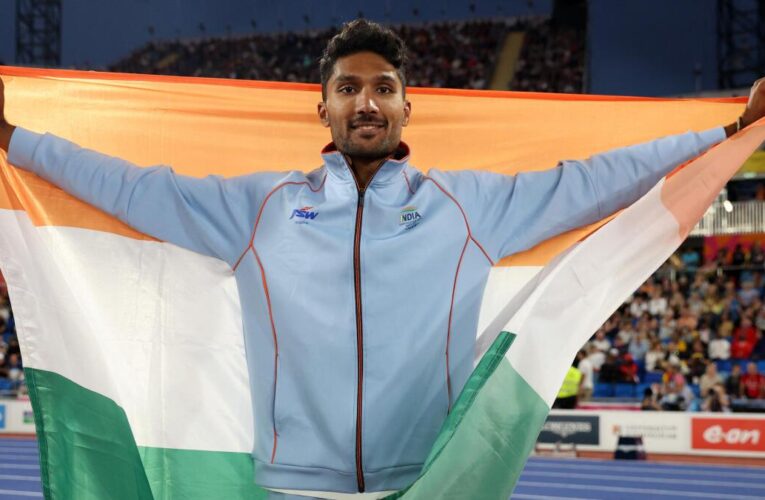 Tejaswin Shankar wins gold in Asian Indoor Athletics Championships