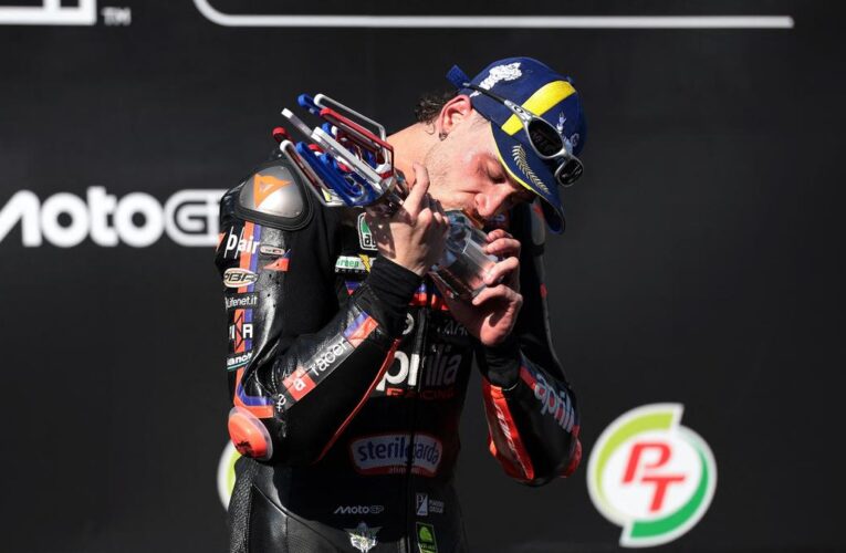 Thailand MotoGP: Marco Bezzecchi wins season opener as Marc Marquez retires