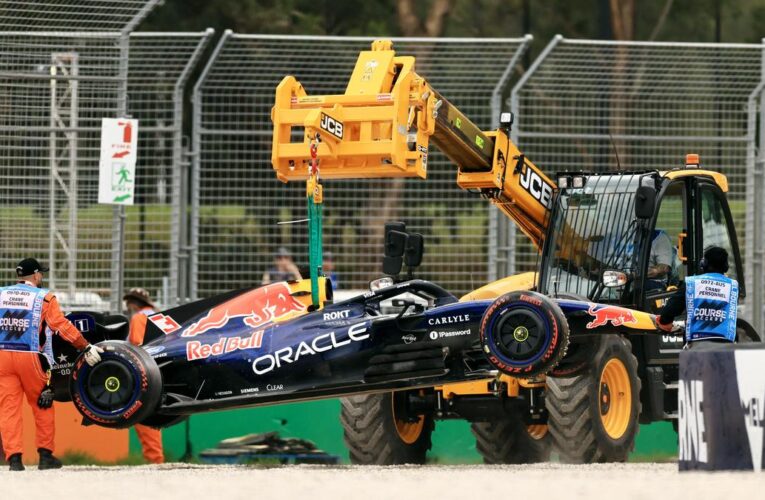 F1 2026: Max Verstappen gets X-rays on hands after crash at Australian GP qualifying