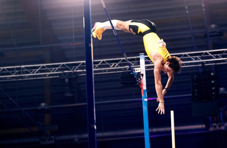 Duplantis breaks pole vault world record for 15th time