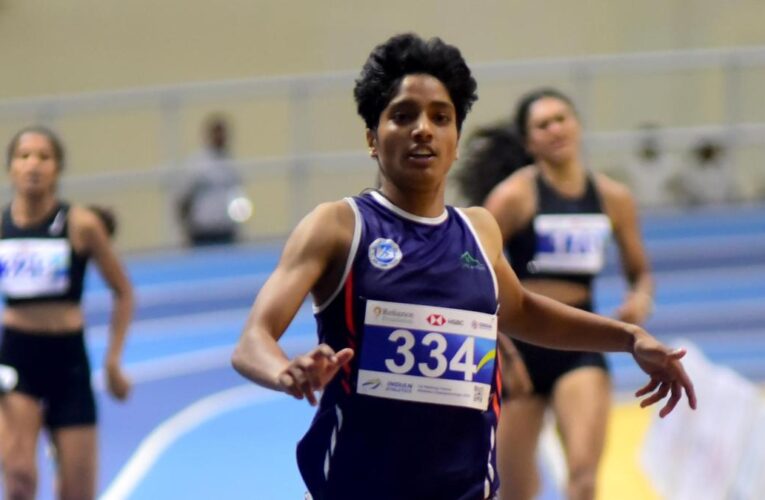 Saloni Kumari of UP breaks women’s indoor 400m National Record