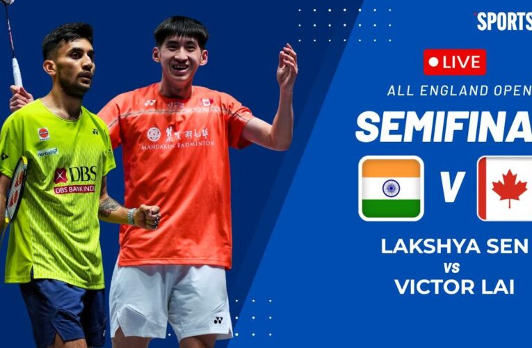 Lakshya Sen vs Victor Lai LIVE score, All England Open Badminton: First Game underway, match updates