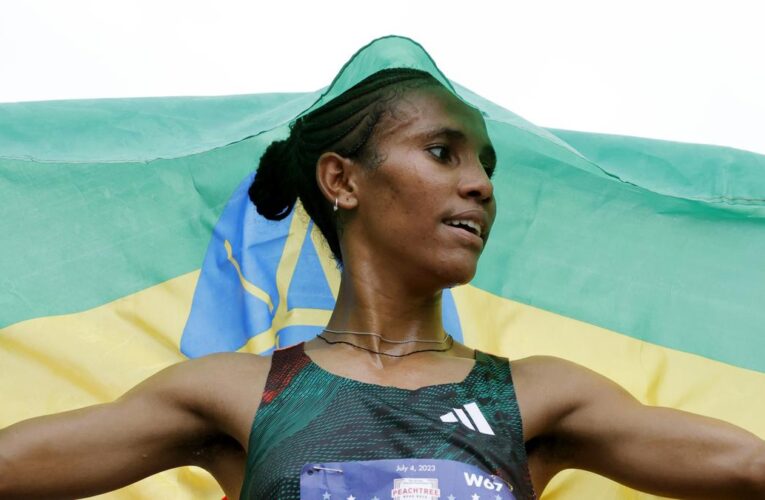 Tesfay sets second-fastest-ever women’s marathon time in Barcelona