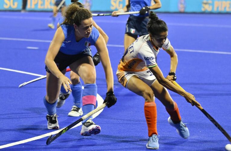 FIH Women’s World Cup Qualifier: India edges out Italy 1-0 to set up final against England
