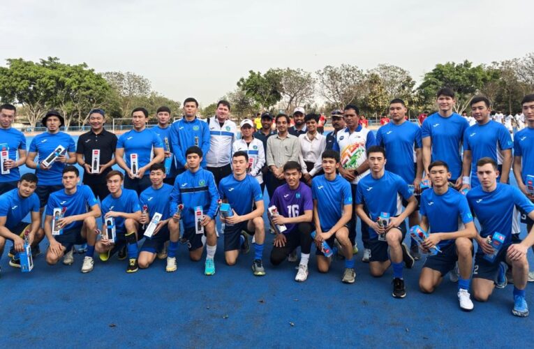 Kazakhstan hockey team undergoing high-performance training in India