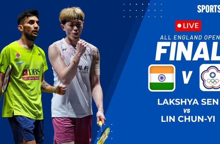 LIVE Lakshya Sen vs Lin Chun-yi score, All England Open: Final match updates