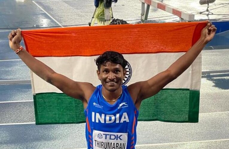 Indian triple jumper Selva Prabhu wins silver medal at NCAA Indoor Championships