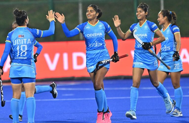 India Women beat Uruguay 4-0 to begin Hockey World Cup qualifiers on winning note