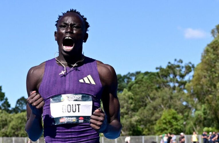 Gout Gout qualifies fastest for 100m at Australian junior athletics championships