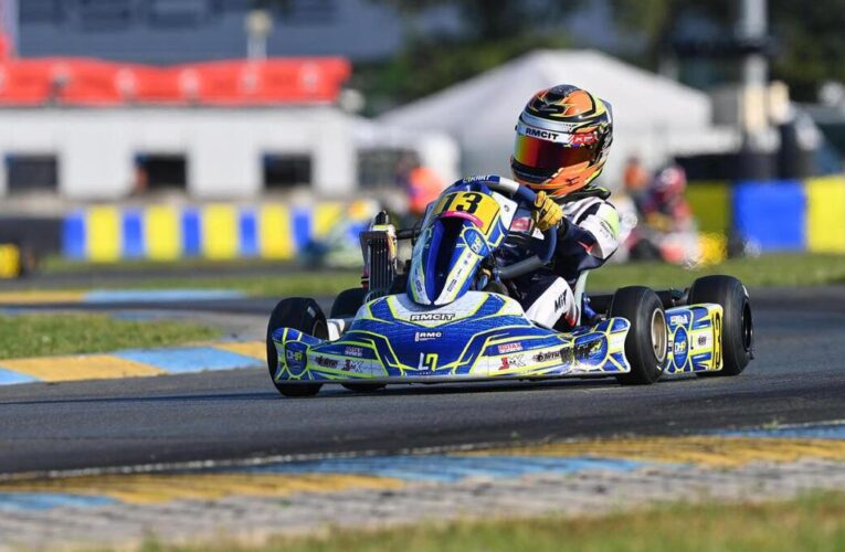 Toto Wolff, George Russell watch as Indian racer Atiqa Mir shines in WSK in Italy