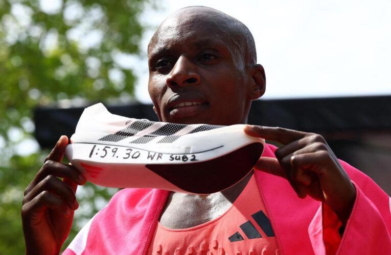 Kenya’s Sabastian Sawe becomes first man to run marathon under two hours to win in London
