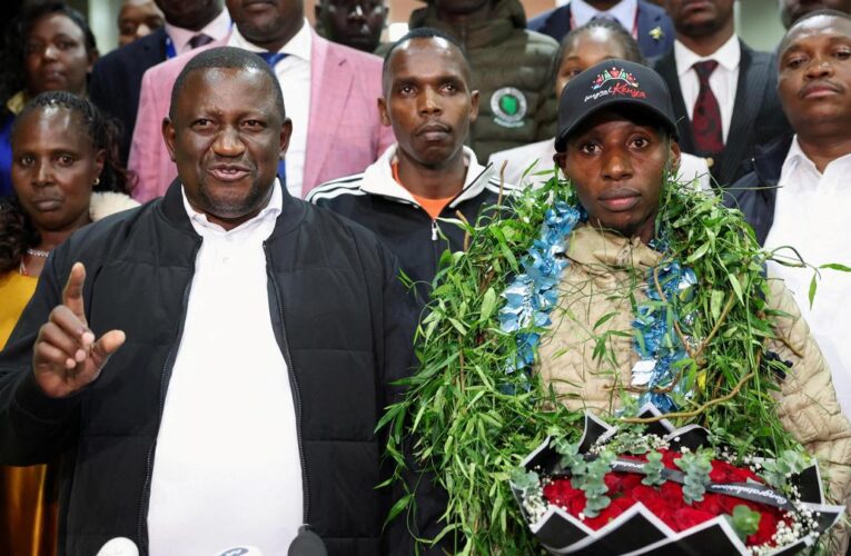 Sabastian Sawe receives hero’s welcome in Kenya after World Record sub 2-hour London Marathon