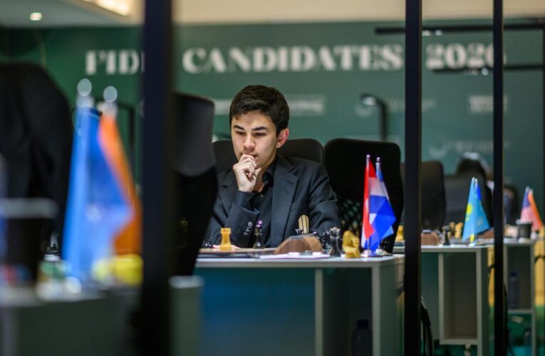 Sindarov vs Esipenko LIVE: FIDE Canditates Tournament 2026 Round 8 updates
