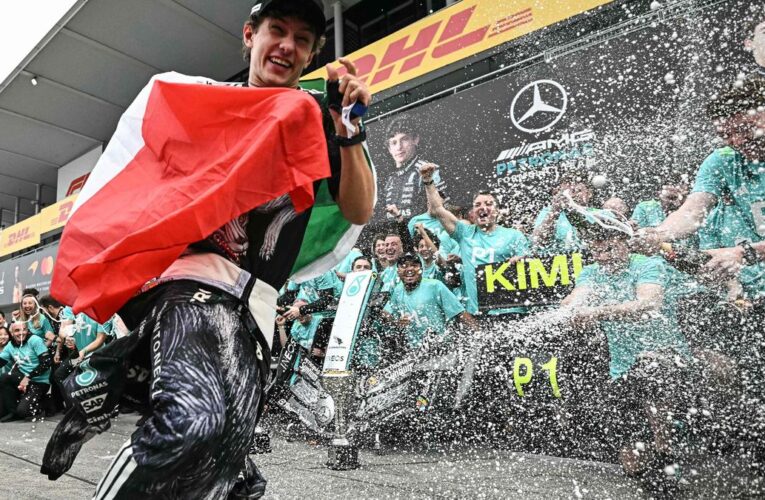 Formula One: Antonelli wins Japanese GP as Bearman crash exposes dangerous differential issue