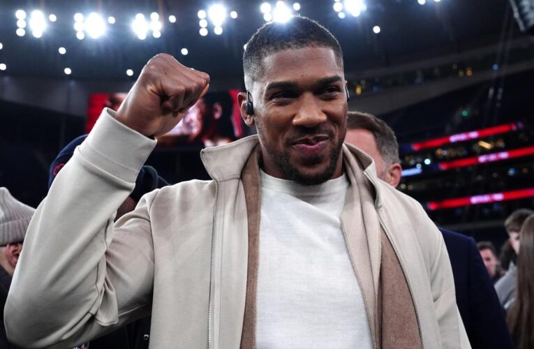 Anthony Joshua vs Tyson Fury on course to be held in November: Promoter