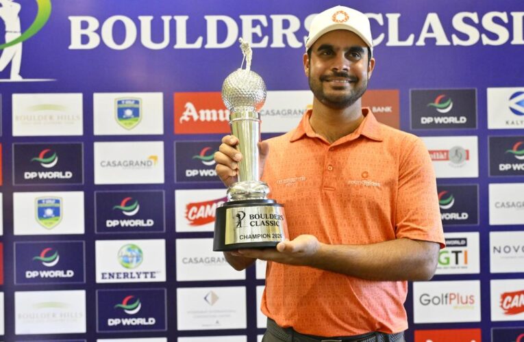 Boulders Classic 2026: Shubhankar Sharma savours long-awaited title triumph