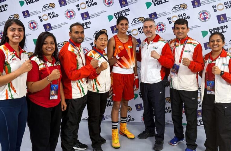 Asian Boxing Championships 2026: Meenakshi, Jaismine reach semifinals