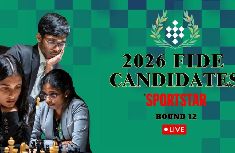FIDE Chess Candidates 2026 Live, Round 12:Vaishali faces Zhu Jiner in key clash; Divya and Praggnanandhaa in action from 6:15 PM IST