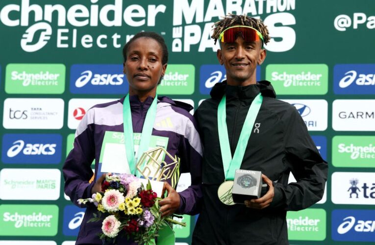 Paris Marathon: Yemaneberhan Crippa, Shure Demise claim victories