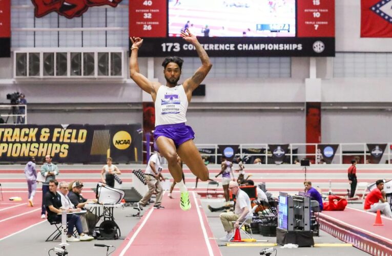 The Lokesh Sathyanathan story: How the long jumper from Bangalore leapt into history with his maiden NCAA title