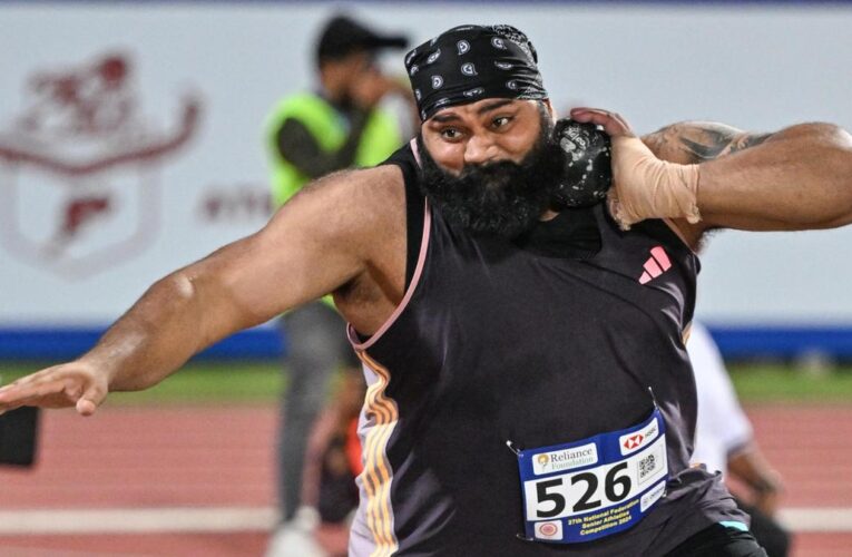 Indian Athletics Series results: Toor wins shot put title, Annu Rani 3rd in women’s javelin in Sangrur