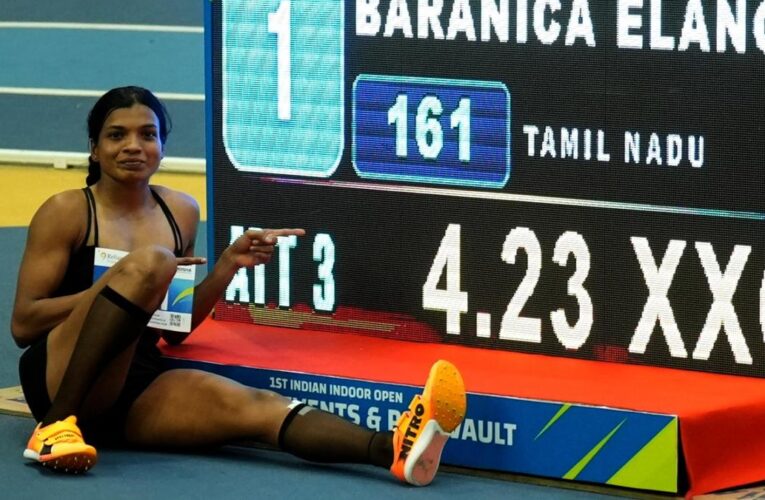 Baranica Elangovan’s slow and steady rise to becoming India’s premier women’s pole vaulter