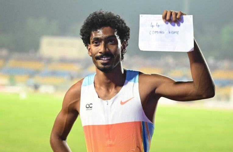 Vishal TK credits coach Jason Dawson for ‘inculcating strong mindset’ after breaking 400m National Record