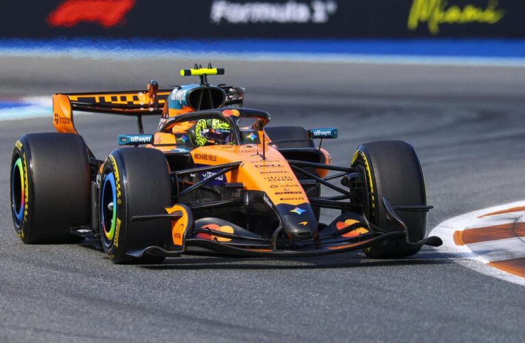 Miami Grand Prix: Lando Norris beats Kimi Antonelli for sprint pole