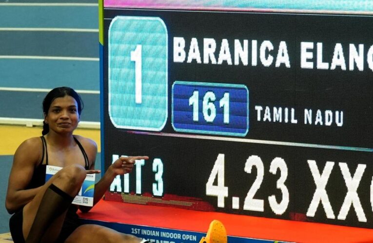 Baranica betters own national record with 4.23m vault at Indian Indoor Open Combined Events