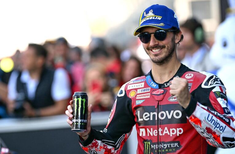 Ducati’s Bagnaia snatches pole after Marquez sets lap record at French MotoGP