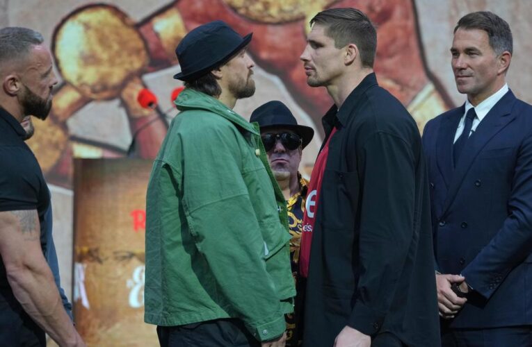 Oleksandr Usyk vs Rico Verhoeven — Boxers gear up for battle against iconic backdrop of pyramids