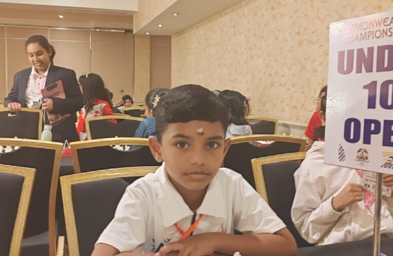 Tamizh Amudhan clinches FIDE Commonwealth Youth Rapid Chess Championship Under-10 Open title