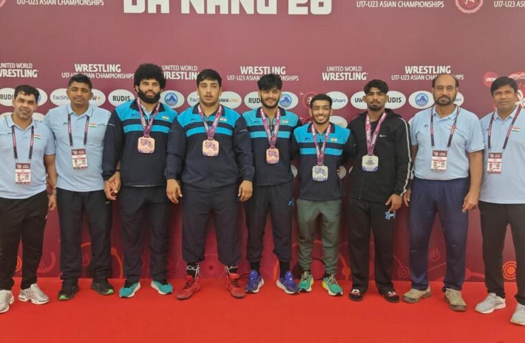 Under-23 Asian Wrestling Championships: India secures five Greco-Roman medals