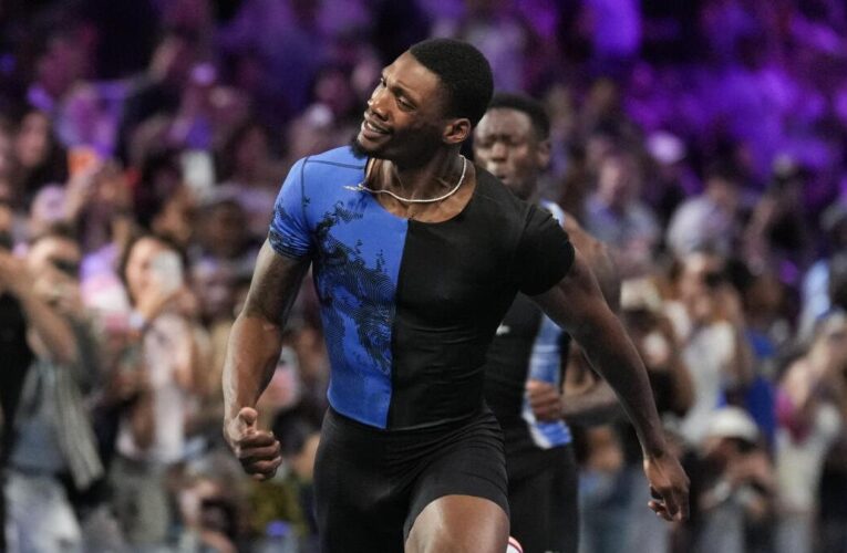 Kerley runs 100m in 9.97 seconds at Enhanced Games; Gkolomeev gets $1 million bonus for swimming mark